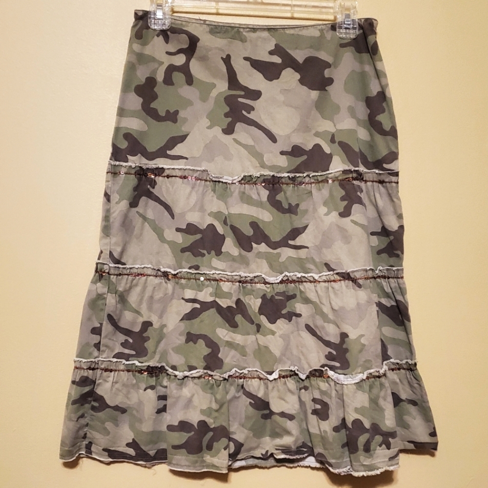 Limited Too Camouflage Skirt